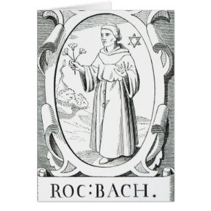 Portret van Roger Bacon