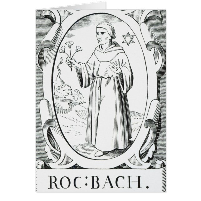 Portret van Roger Bacon (Voorkant)