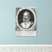 Portret van Roland de Lassus Canvas Afdruk (Insitu (Houten vloer))