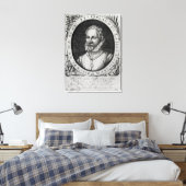 Portret van Roland de Lassus Canvas Afdruk (Insitu (Slaapkamer))