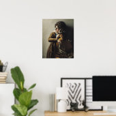 Portret van Romainville-Trioson, 1800 Poster (Thuiskantoor)