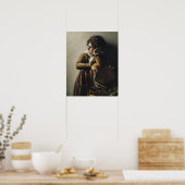 Portret van Romainville-Trioson, 1800 Poster (Keuken)