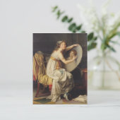 Portret van Roos Adelaide Ducreux Briefkaart (Staand voorkant)