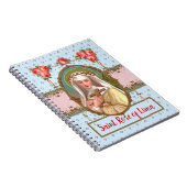 Portret van Roos van de St. Draped met Rozen (M 02 Notitieboek (Rechterzijde)