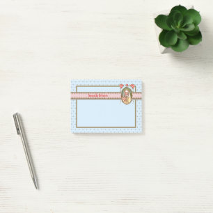 Portret van Roos van de St. Draped met Rozen (M 02 Post-it® Notes
