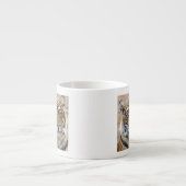 Portret van Royal Bengal Tiger, Ranthambhor Espresso Kop (Voorkant)