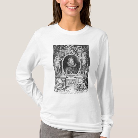 Portret van Rudolph II T-shirt (Voorkant)