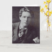 Portret van Rupert Brooke Kaart (Gele Bloem)