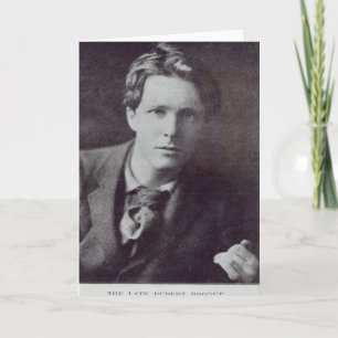 Portret van Rupert Brooke Kaart