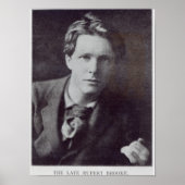 Portret van Rupert Brooke Poster (Voorkant)