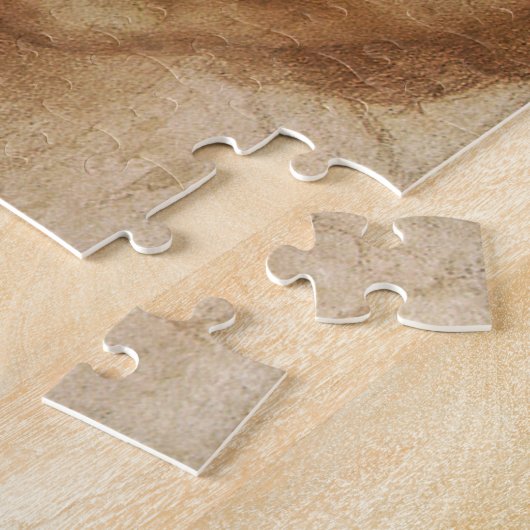 Portret van Saint Anne door Leonardo da Vinci Legpuzzel (Zijkant)