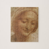 Portret van Saint Anne door Leonardo da Vinci Legpuzzel (Verticaal)