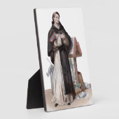 Portret van Saint Bernard de Clairvaux Fotoplaat (Zijkant)