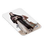 Portret van Saint Bernard de Clairvaux Magneet (Rechterzijde)