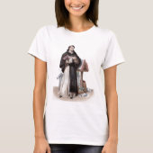 Portret van Saint Bernard de Clairvaux T-shirt (Voorkant)