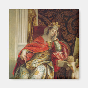 Portret van Saint Helena Magneet