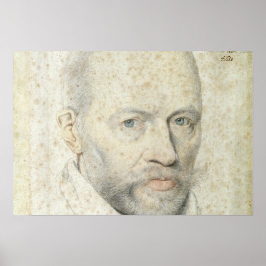 Portret van Saint Vincent de Paul Poster (Voorkant)