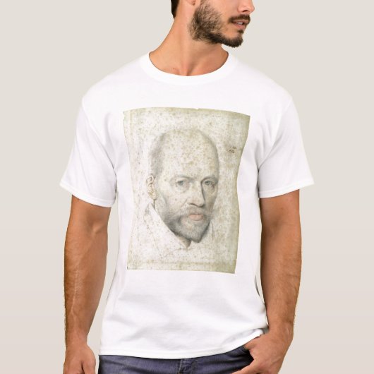 Portret van Saint Vincent de Paul T-shirt (Voorkant)
