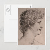 Portret van Salai Briefkaart (Voorkant / Achterkant)