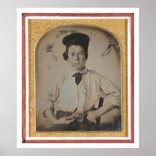 Portret van Samuel Clemens (40447) Poster (Voorkant)