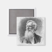 Portret van Samuel Morse Magneet (Voorkant / Achterkant)