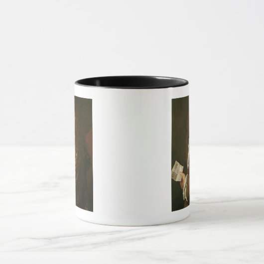 Portret van Samuel Pepys 1666 Mok (Midden)