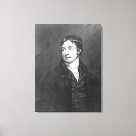 Portret van Samuel Taylor Coleridge Canvas Afdruk (Voorkant)