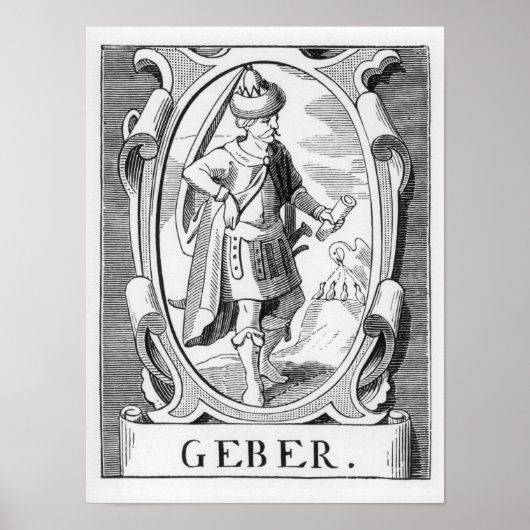 Portret van Samuel Taylor Coleridge Poster (Voorkant)