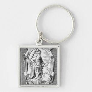 Portret van Samuel Taylor Coleridge Sleutelhanger