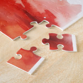 PORTRET VAN SANTA LEGPUZZEL (Zijkant)