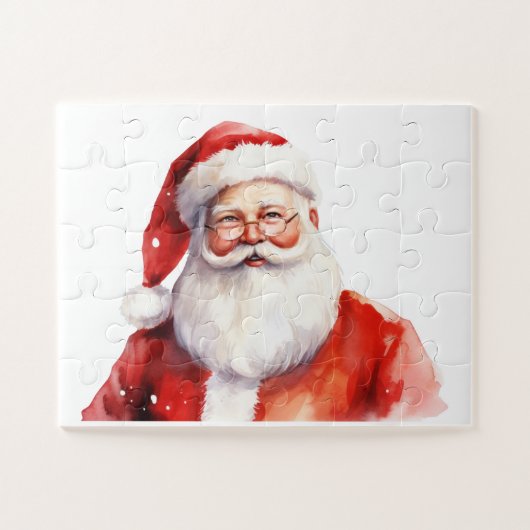 PORTRET VAN SANTA LEGPUZZEL (Horizontaal)