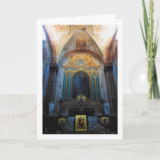Portret van Santa Maria degli Angeli, Rome, Italië Kaart (Voorkant)