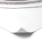 Portret van Sappho Poster (Hoek)