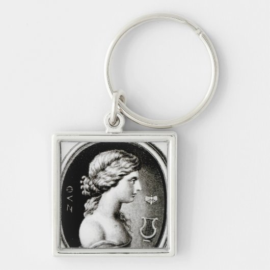 Portret van Sappho Sleutelhanger (Voorkant)