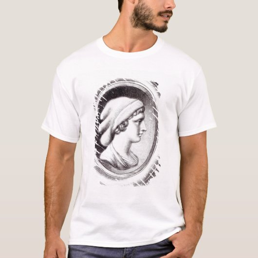 Portret van Sappho T-shirt (Voorkant)