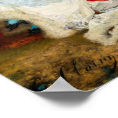 Portret van Sarah Bernhardt door Georges Clairin Poster (Hoek)