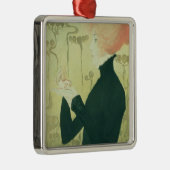 Portret van Sarah Bernhardt Metalen Ornament (Rechts)