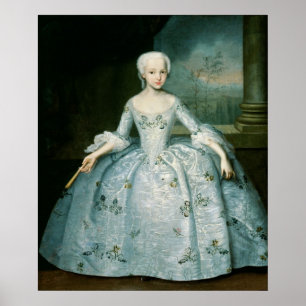 Portret van Sarah Eleonor Fermor 1749-50 Poster