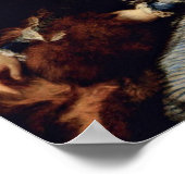 Portret van Sarah Siddons door Thomas Gainsborough Poster (Hoek)