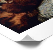 Portret van Sarah Siddons door Thomas Gainsborough Poster (Hoek)