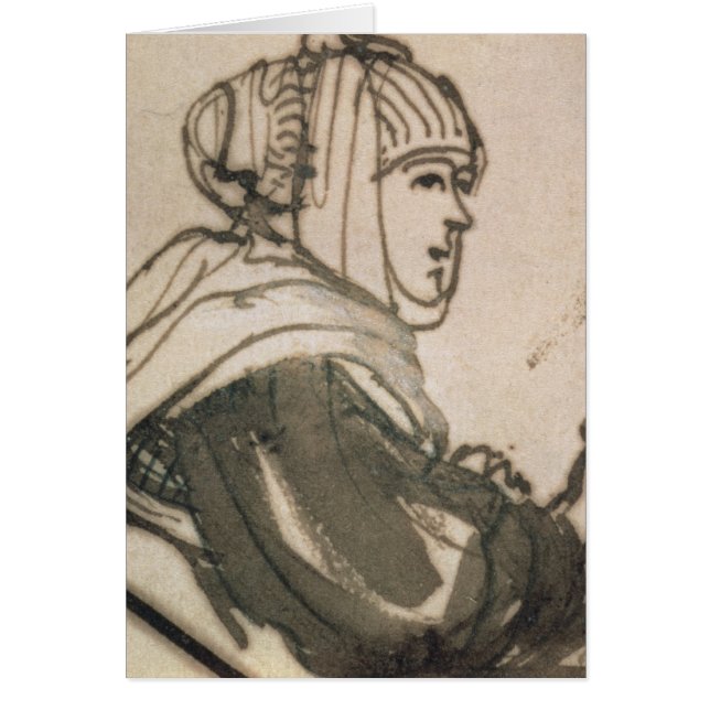 Portret van Saskia, 1634 (Voorkant)