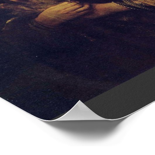 Portret van Saskia van Uylenburch [1]. Door Rembra Poster (Hoek)