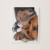 Portret van schattige puppy legpuzzel (Verticaal)