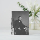 Portret van schrijver Hans Christelijk Andersen Briefkaart (Staand voorkant)