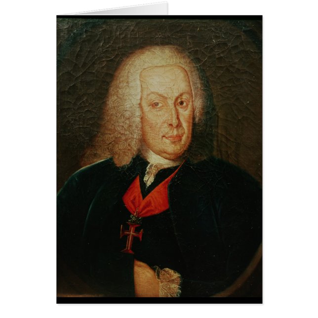Portret van Sebasiao Jose de Carvalho (Voorkant)