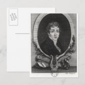 Portret van Sebastian-Roch Nicolas Briefkaart (Voorkant / Achterkant)