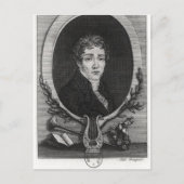 Portret van Sebastian-Roch Nicolas Briefkaart (Voorkant)