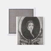Portret van Sebastian-Roch Nicolas Magneet (Voorkant / Achterkant)