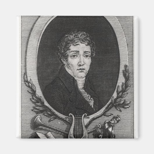 Portret van Sebastian-Roch Nicolas Magneet (Voorkant)