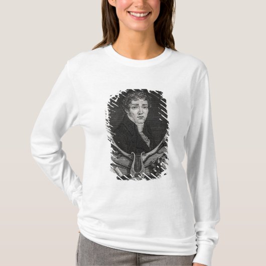 Portret van Sebastian-Roch Nicolas T-shirt (Voorkant)